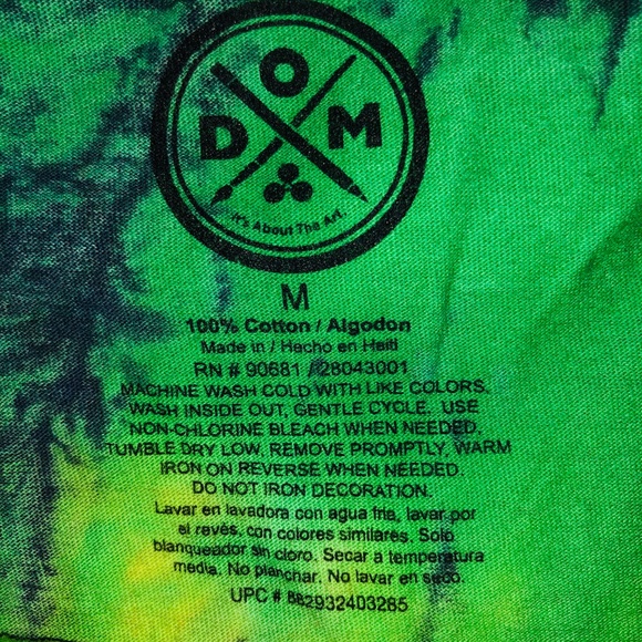 Peace Sign Tye-Dye Mens M Graphic T Shirt - Picture 5 of 5